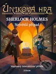 Úniková hra - Sherlock Holmes Největší případ (Napínavý interaktivní příběh) - kniha z kategorie Úkoly pro děti