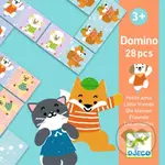 Domino: Kamoškovia zvieratká - hra z kategorie Domino, hlavolamy