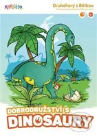 Dobrodružství s dinosaury (Druhohory s Bětkou) - Kristýna Krausová - kniha z kategorie Omalovánky