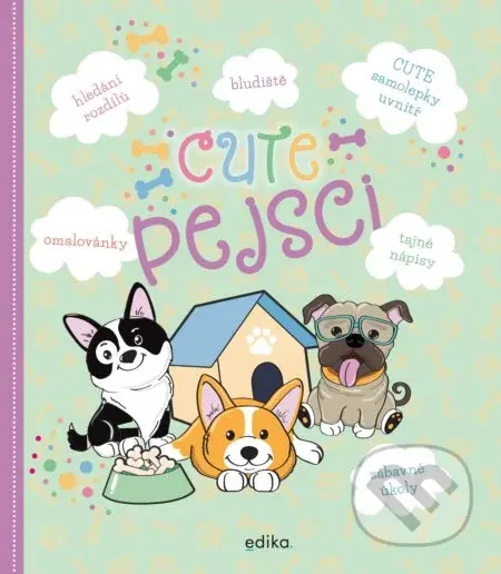 CUTE - pejsci - Julie Bezděková, Aleš Čuma (ilustrátor) - kniha z kategorie Beletrie pro děti
