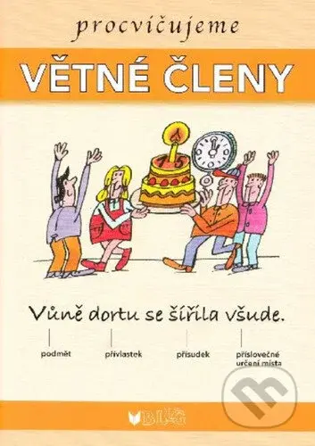 Procvičujeme větné členy - kniha z kategorie 1. stupeň