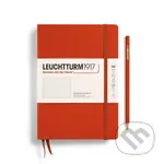 Leuchtturm1917 Zápisník Fox Red Medium A5 tečkovaný