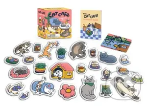 Cat Cafe Magnet Set (Meow!) - Alasdair Stuart