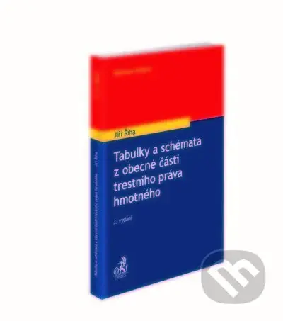 Tabulky a schémata z obecné části trestního práva hmotného - kniha z kategorie Trestní právo
