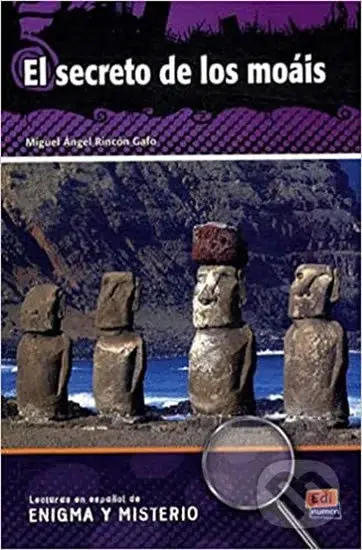 Lecturas de enigma y misterio - El secreto de los moáis + CD - kniha z kategorie Jazykové učebnice a slovníky