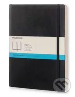 Moleskine - čierny zápisník (veľký, bodkovaný, mäkká väzba)