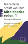Miteinander reden 1: Störungen und Klärungen. Allgemeine Psychologie der Kommunikation - kniha z kategorie Jazykové učebnice a slovníky