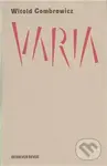 Varia - Witold Gombrowicz - kniha z kategorie Životopisy