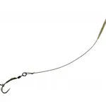 Carp´r´us návazec ready ronnie rig strip-x mat brown 25 lb 2 ks - 4-háček - 4