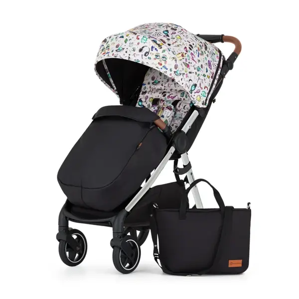 PETITE&MARS Kočárek sportovní Royal3 Silver Limited100 Tattoo