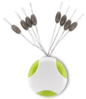 Korum zarážky camo line stoppers 8 ks - large