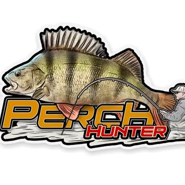 4anglersdesign samolepka 48 perch hunter
