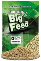 Haldorádó pelety big feed c6 pellet 700 g 6 mm - tygří ořech