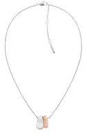 Calvin Klein Ocelový bicolor náhrdelník Refine 35000610