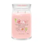 Yankee Candle Aromatická svíčka Signature sklo velké Fresh Cut Roses 567 g