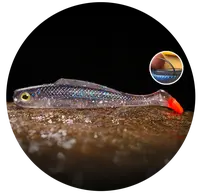 Redbass gumová nástraha ripper kicker super natur rt uv color - l 100 mm 6,7 g