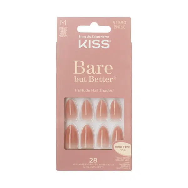 KISS Gelové nehty Bare-But-Better 28 ks