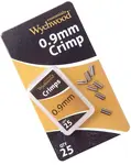 Wychwood crimps kovové spojky 25 ks-0,9 mm