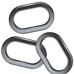 Suretti kroužky oválné 4,5 mm 10 ks