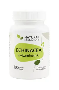 Natural Medicaments Echinacea s vitamínem C 100 tablet