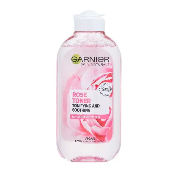 Garnier Pleťová voda pro suchou a citlivou pleť Rose Toner (Tonifying and Soothing Water) 200 ml