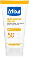 Mixa Ochranný a korekční krém proti tmavým skvrnám SPF 50 Niacinamide Bright (Protecting & Correcting Dark Spot Cream) 50 ml