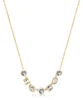 Brosway Třpytivý dámský náhrdelník s krystaly Symphonia BYM162