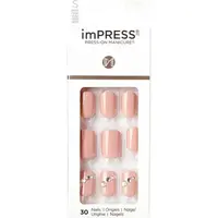 KISS Samolepící nehty imPRESS Nails Crystal Blossom 30 ks