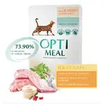 OPTIMEAL™ Superpremium kapsička pre mačky s králikom v bielej omáčke 12x85g (5476)