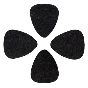 Timber Tones Felt Tones Black Wool Felt 4-Pack