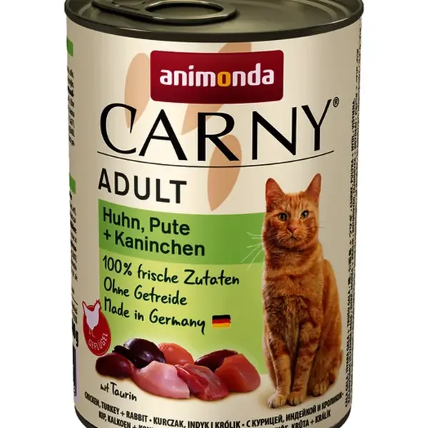 Animonda Cat Carny Adult, morka a králik 400 g (83725)
