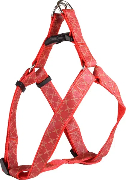 Flamingo Step & Go Odin postroj - červený 35-50 cm