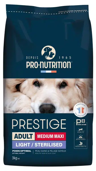 Flatazor Prestige Adult Medium Maxi Light/Sterilised 3 kg