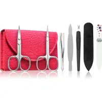 DuKaS Premium Line Solingen 214 set na manikúru + puzdro Pink