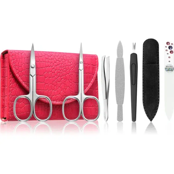DuKaS Premium Line Solingen 214 set na manikúru + puzdro Pink