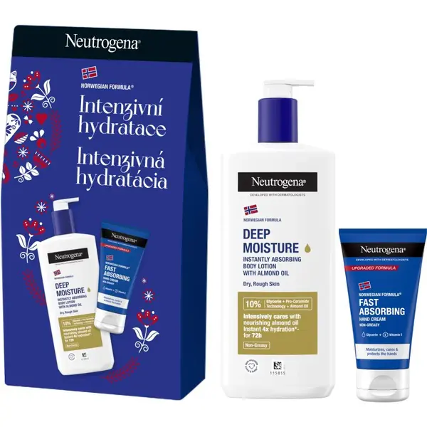 Neutrogena Norská receptura® Deep Moisture dárková sada pro intenzivní hydrataci