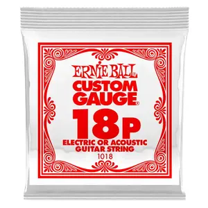 Ernie Ball 1030 Plain Steel Single .018