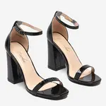Resti Black women's sandals on the post by Whopso - Footwear