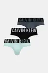 Spodní prádlo Calvin Klein Underwear 3-pack pánské, šedá barva, 000NB3607A