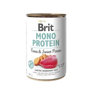 Brit Mono Protein Tuna & Sweet Potato 24 x 400 g