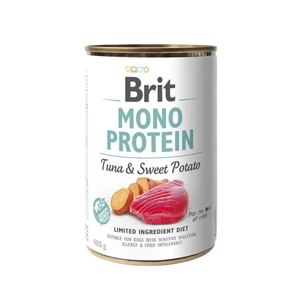 Brit Mono Protein Tuna & Sweet Potato 400 g