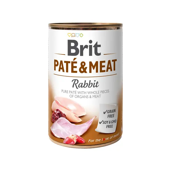 Brit Paté & Meat Rabbit 6 x 400 g