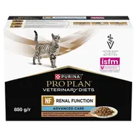 Purina Pro Plan Feline NF Renal Advanced Care vlhké krmivo pre mačky s lososom 10 x 85 g