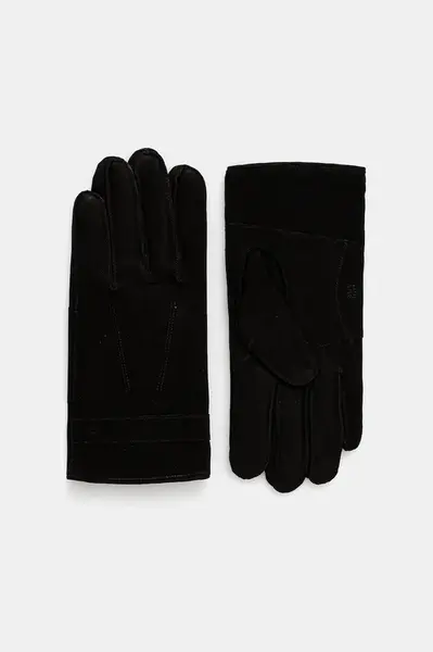 Kožené rukavice Tommy Hilfiger