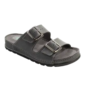 SANTÉ Dámské pantofle N/211/1/O69/CP ČERNÁ v.38