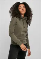 Women's Organic Olive Hooded Jacket