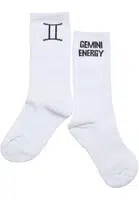 Zodiac socks Gemini white