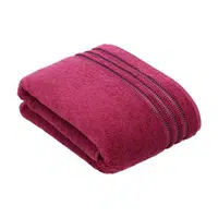 Vossen RUČNÍK DO KOUPELNY, 150/100 cm, červená