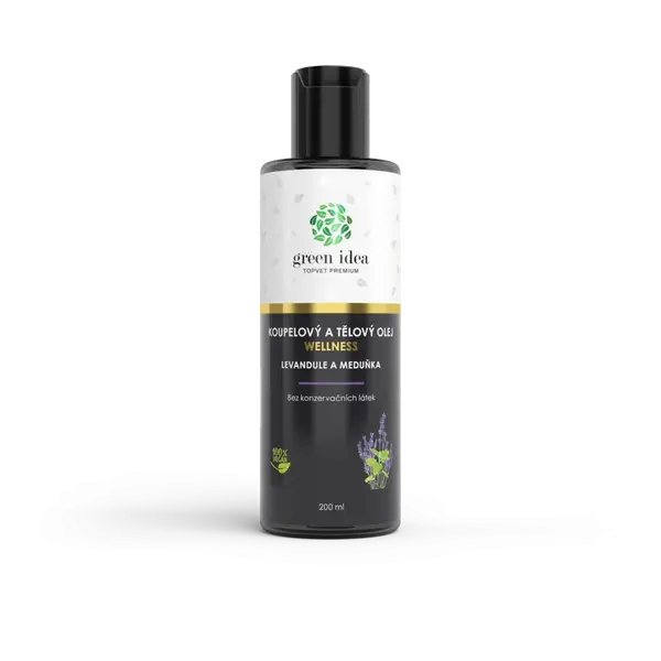 Levanduľa a medovka - kúpeľový a telový olej 200 ml - Green idea