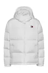Tommy Jeans White Women's Puffer Jacket TJW ALASKA PUFFER EXT